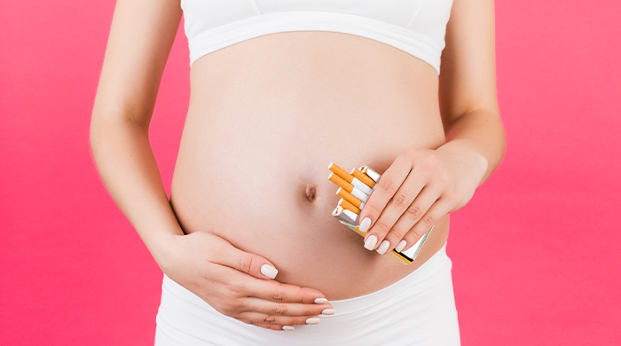Immagine fumo e gravidanza