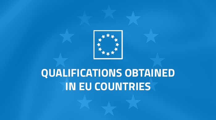Image qualification obtained in EU