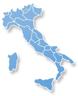 Cartina Italia CIS