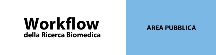 Collegamento al Workflow della Ricerca Biomedica. Apre una nuova pagina